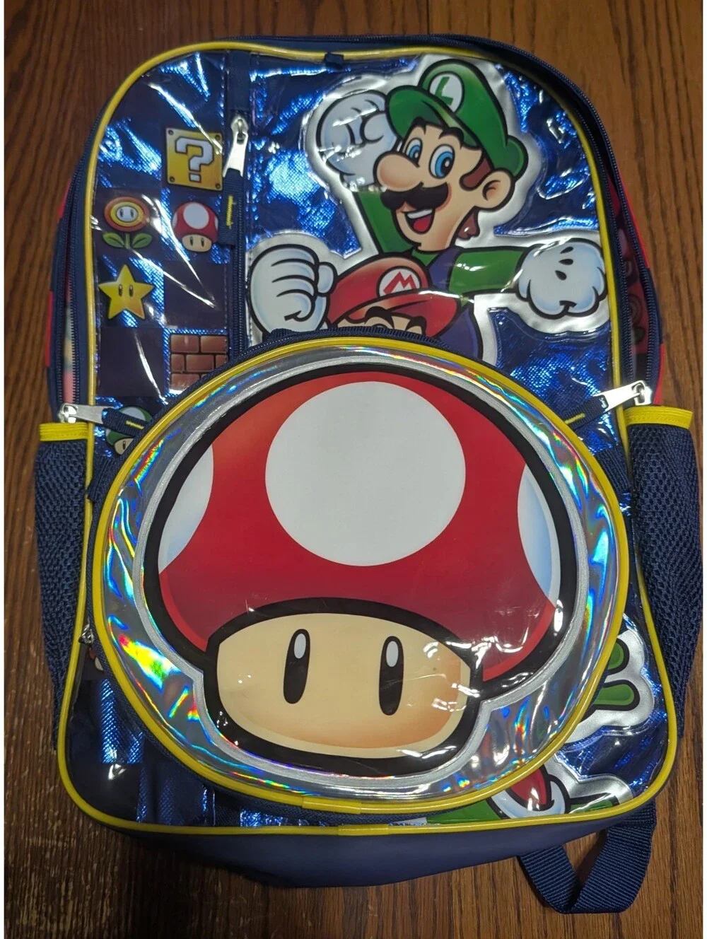 Super Mario Brothers Backpack that Includes Pencil Case & Lunch Tote